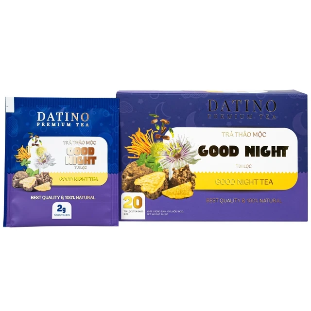 Trà Thảo Mộc Good Night Datino Premium Tea (20 túi lọc x 2g) - Thumbnail 2
